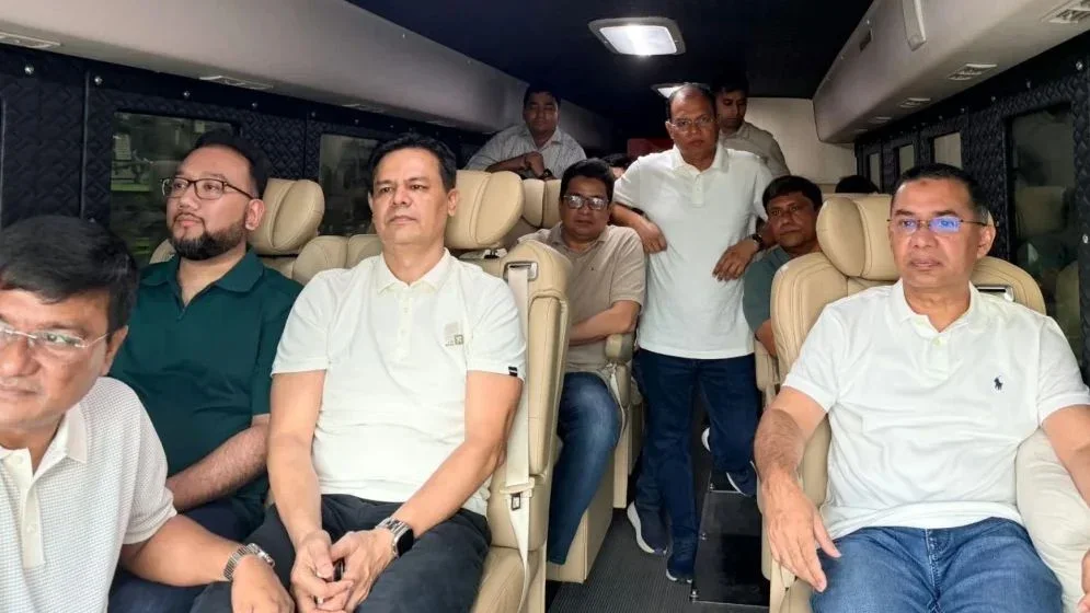 ফেনীর উদ্দেশে রওনা হয়েছেন প্রধানমন্ত্রী তারেক রহমান। ছবি: সংগৃহীত